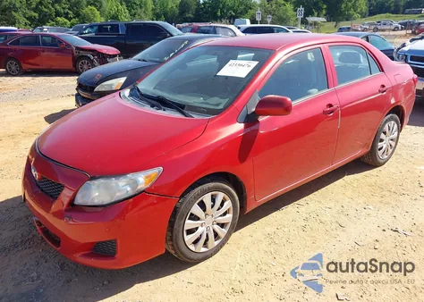 2010 Toyota Corolla Le из США, поврежденный, VIN 1NXBU4EE6AZ339974